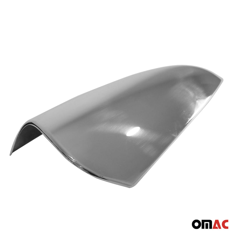 Spiegelkappen Spiegelabdeckung für Hyundai Bayon 2021-2025 Edelstahl Silber 2tlg