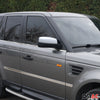 Spiegelkappen Spiegelabdeckung für Range Rover 2006-2010 Edelstahl Silber 2tlg