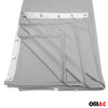 Tailgate curtains sun protection curtains for Dacia Jogger gray 2-piece