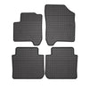 OMAC Gummi Fußmatten für Citroen C3 Picasso 2008-2017 Automatten Schwarz 4x