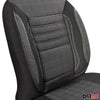 Protective covers seat covers for VW T5 T6 Transporter Multivan smoke gray 2 seats front