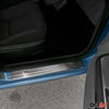 Einstiegsleisten Türschweller für Ford Focus II Edelstahl Silber 4tlg