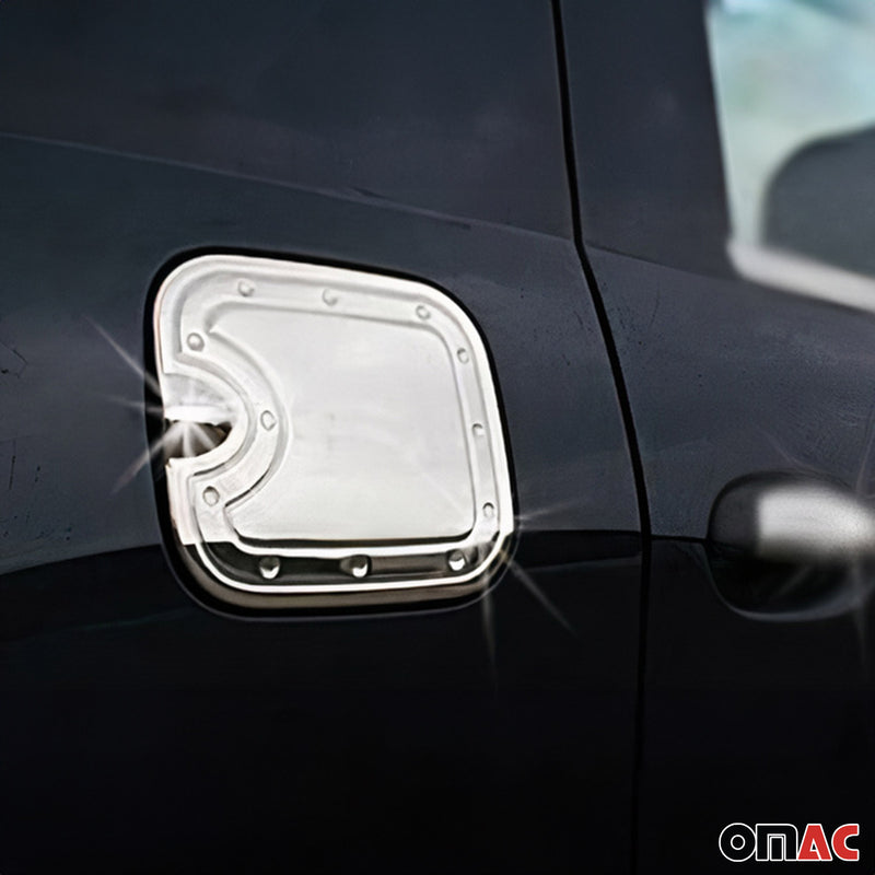 Tankdeckel Blenden Tankverschluss für Dacia Logan MCV 2005-2020 Edelstahl Chrom
