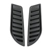 Hood scoops bonnet ventilation for Fiat Fullback 2016-2020 ABS black 2 pieces