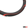 SPARCO steering wheel covers, steering wheel protector, steering wheel protection, red, black, rubber, ø37-38 cm