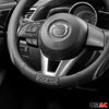 SPARCO steering wheel covers, steering wheel protector, steering wheel protection, gray, black, rubber, ø37-38 cm