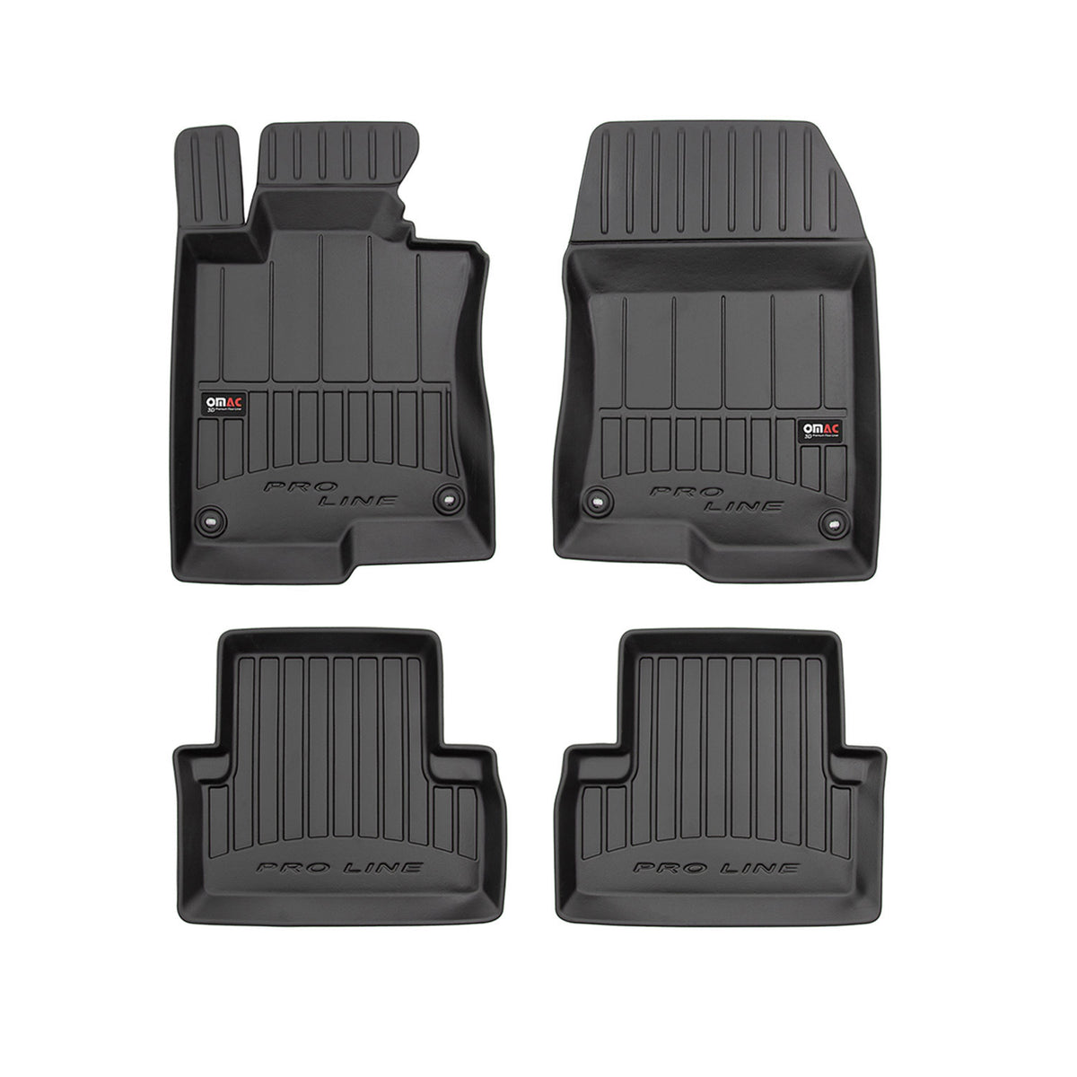 OMAC rubber floor mats for Honda Accord 2008-2015 premium TPE car mats 4 pieces