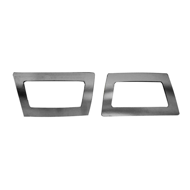 Blinkerrahmen Signalblende Seitenblinker für Opel Corsa 2014-2019 Chrom Dunkel