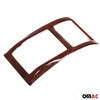 Ventilation grille air nozzle cover for Opel Astra G 1998-2005 fine wood walnut