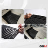 Floor mats rubber mats 3D anti-slip for Alfa Romeo Giulia rubber TPE black 4 pieces