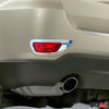 Nebelscheinwerfer Rahmen Umrandung für Jeep Grand Cherokee 2011-2021 Chrom ABS