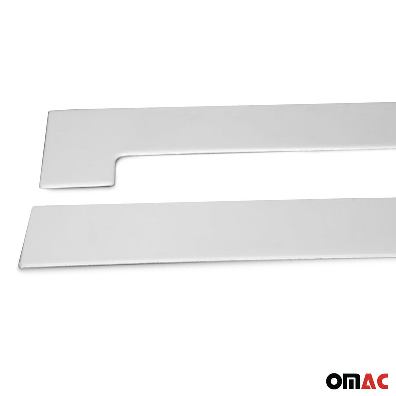 Seitentürleiste Türleisten Türschutzleisten für Fiat Doblo 2010-2021 Chrom Matt
