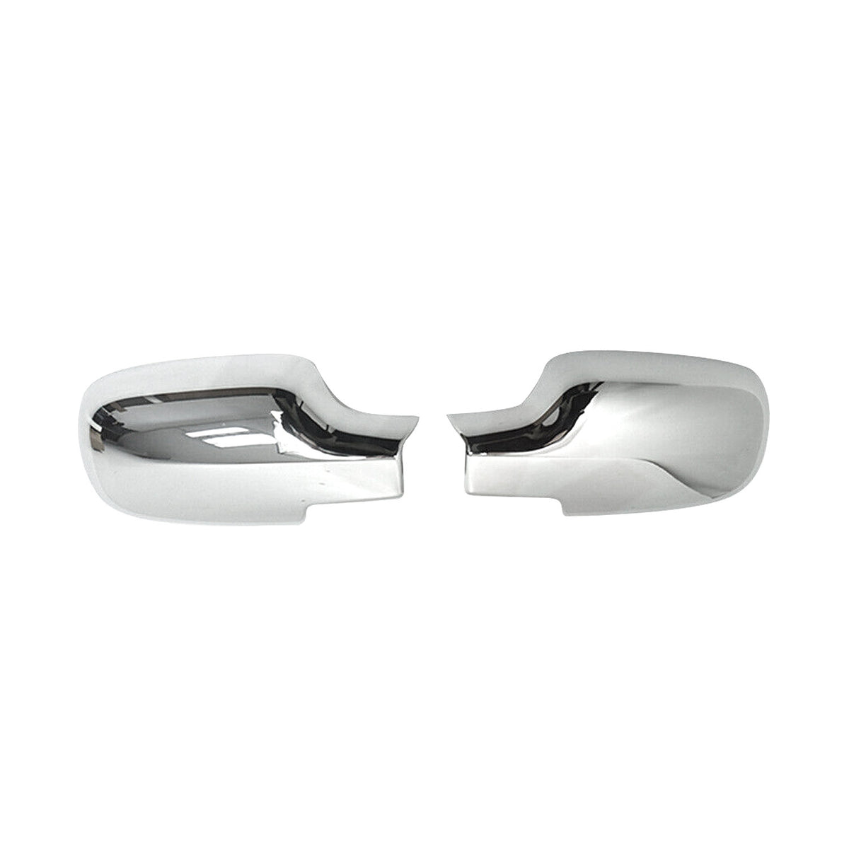 Mirror Caps Mirror Cover for Renault Scenic 2003-2009 Chrome ABS Silver
