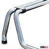 Überrollbügel Rollbar für Isuzu D-Max 2012-2021 Gefärbten Stahl Ø76 Silber