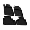 Fußmatten 3D Automatten Gummimatten für Honda CR-V 2013-2024 Gummi Schwarz 4tlg