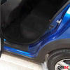 Door sill trims for Dacia Sandero 2021-2024 ABS black 4 pieces