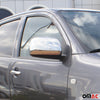 Spiegelkappen Spiegelabdeckung für Toyota Hilux 2005-2015 Edelstahl Silber 2tlg