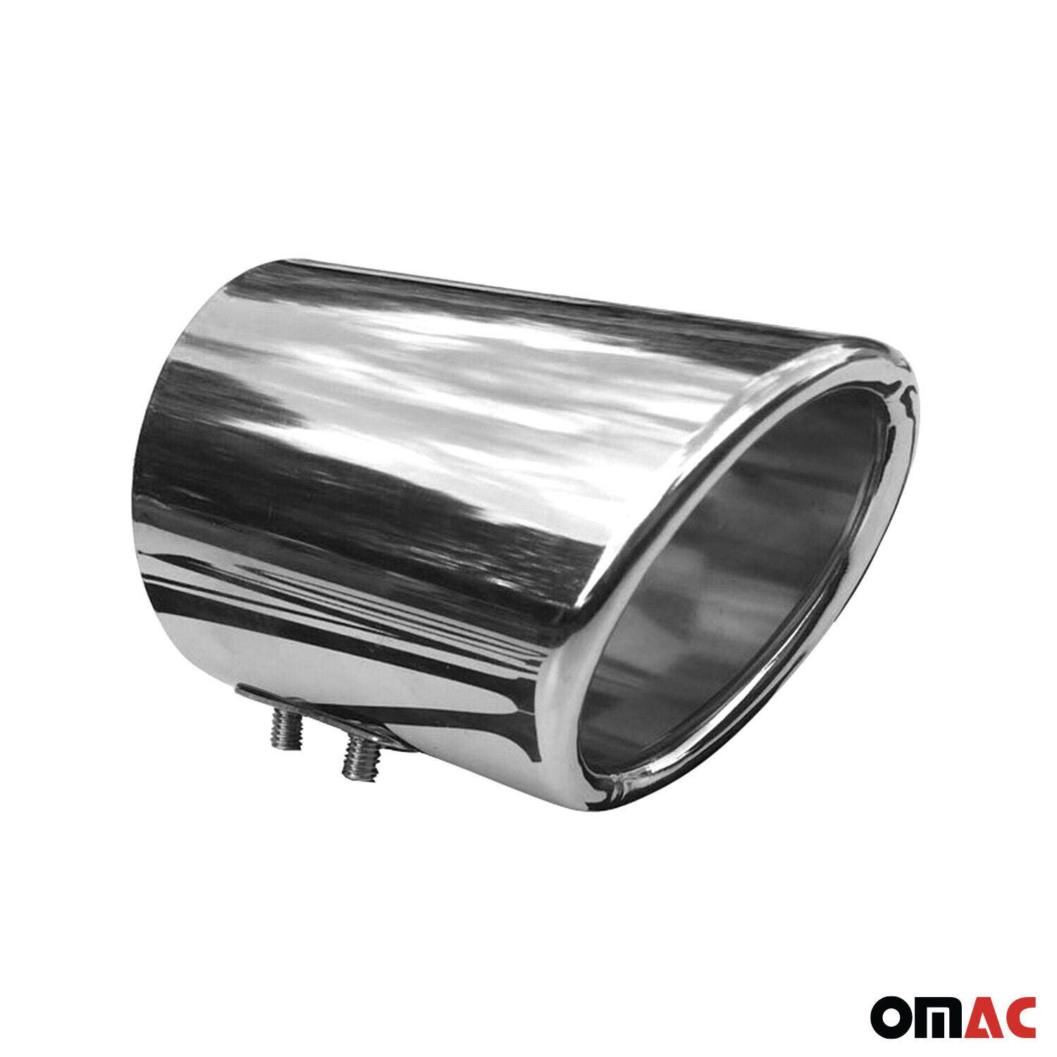 Auspuffblende Endrohr für Dacia Sandero 2008-2025 Edelstahl Chrom 60mm 1tlg