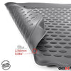 OMAC Gummimatten Fußmatten für BMW X3 F25 2010-2017 TPE Automatten Grau 4x