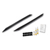 RDX side skirts for Seat Leon Toledo 1999-2004 ABS black glossy with TÜV