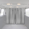 Driver's cab curtains sun protection for Fiat Ducato H3 gray 2-piece